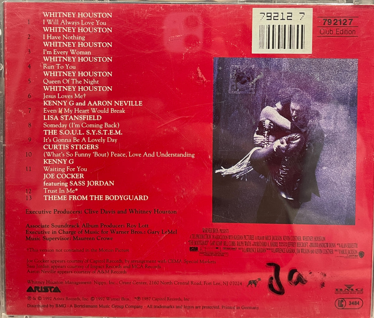 The Bodyguard (Original Soundtrack Album)
