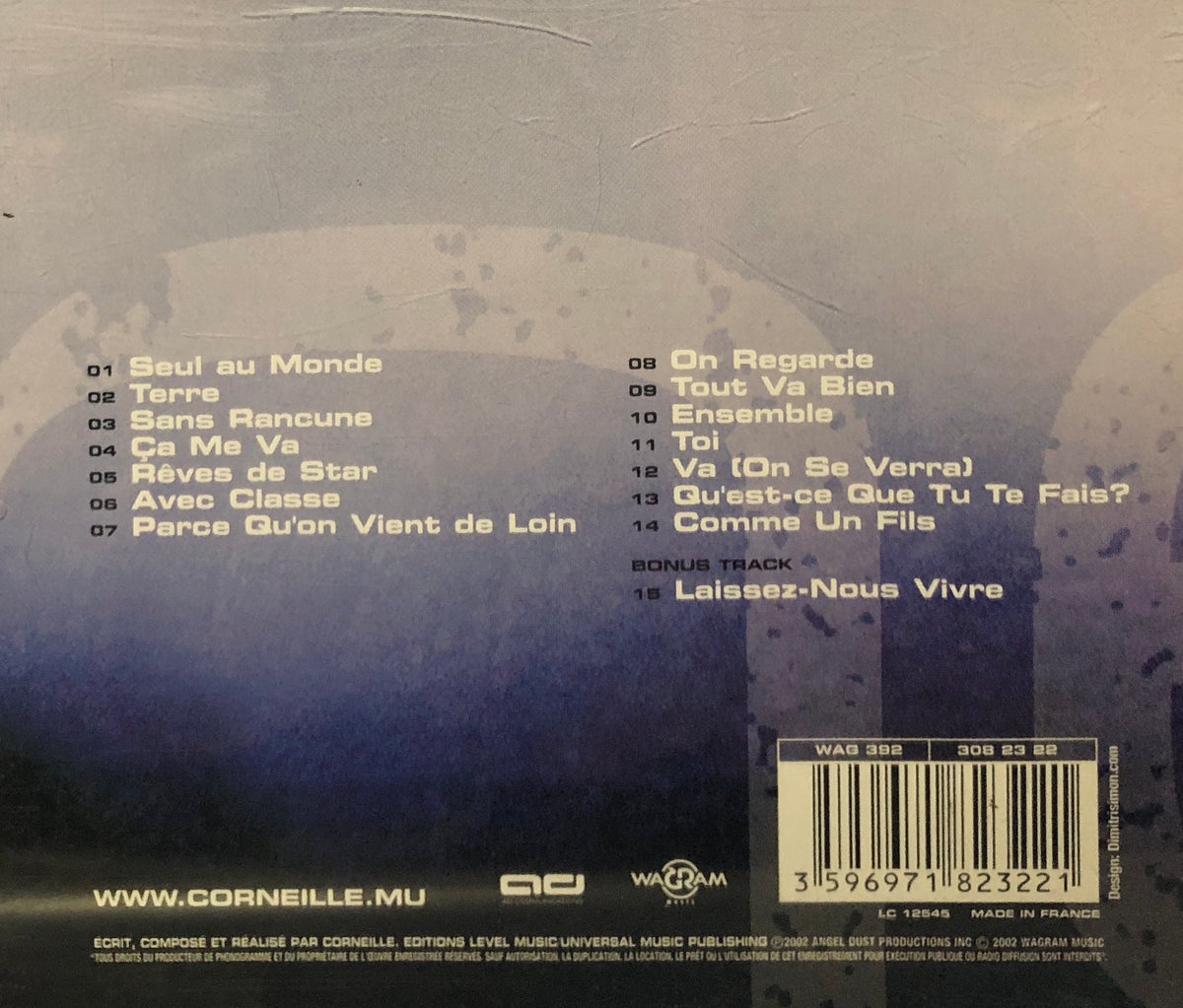 Corneille - Parce Qu'On Vient De Loin