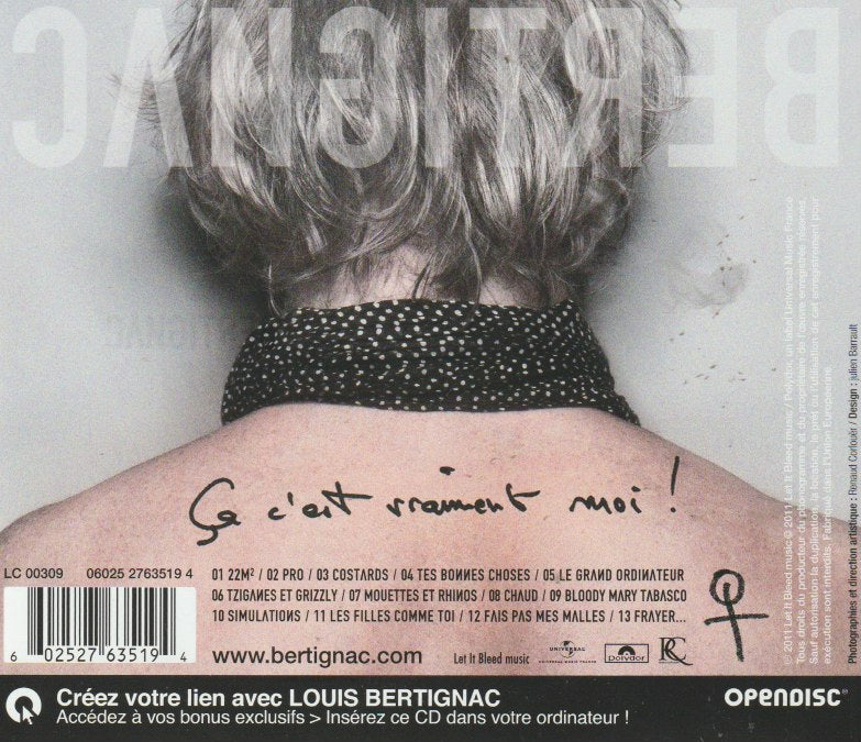 Louis Bertignac – Grizzly (Ça c'est vraiment moi!)