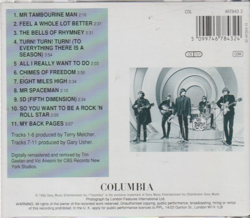 The Byrds - Greatest Hits Re-Mastered