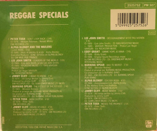 Reggae Specials - Sacré Série