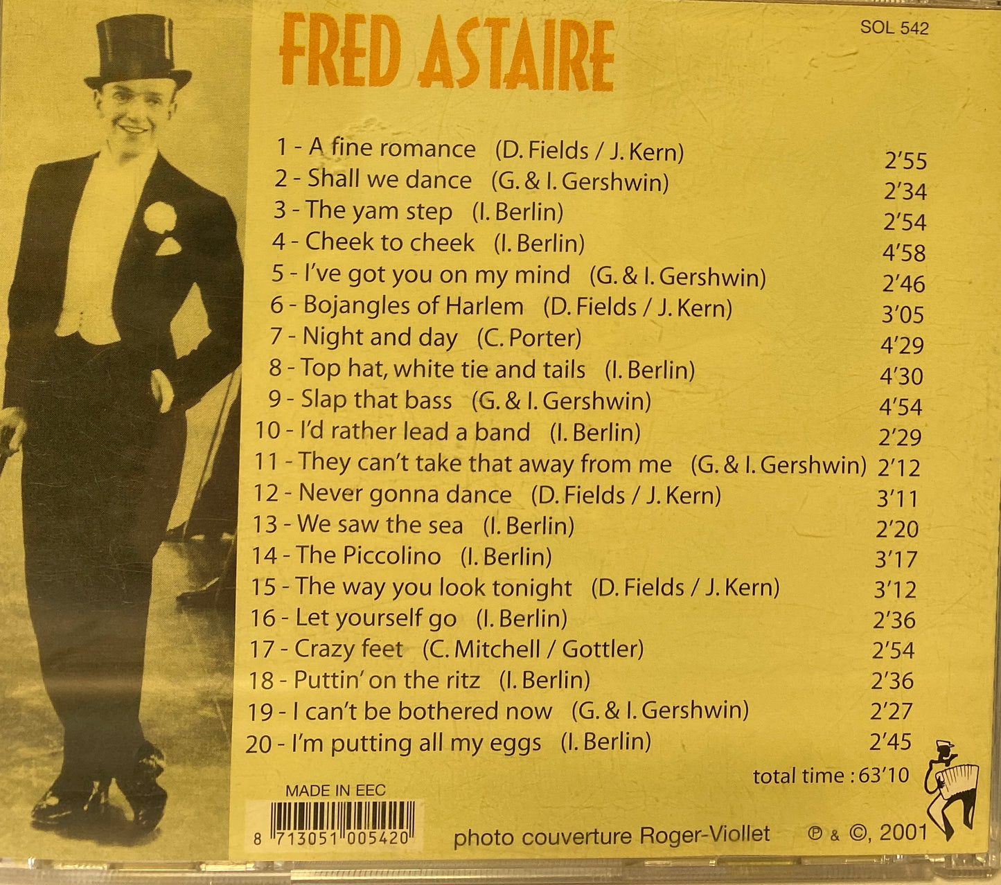 Fred Astaire - Sing and dances