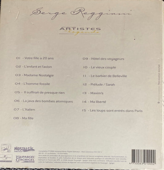 Serge Reggiani – Collection Artistes De Légende