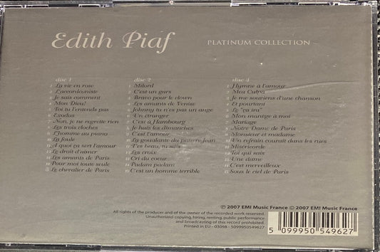 Edith Piaf - Platinum Collection