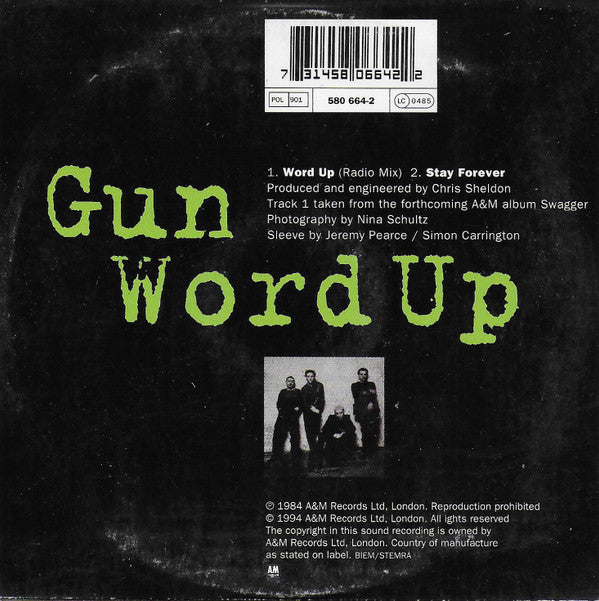 Gun - Word Up