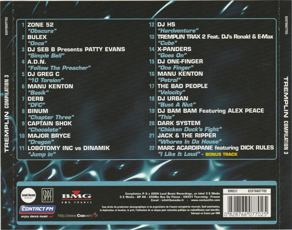 Ronald-V, E-Max, DJ Vince - Tremplin Compilation 3