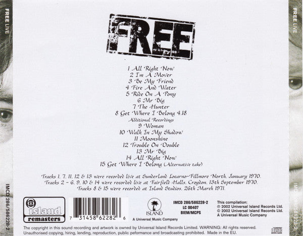 Free - Free Live