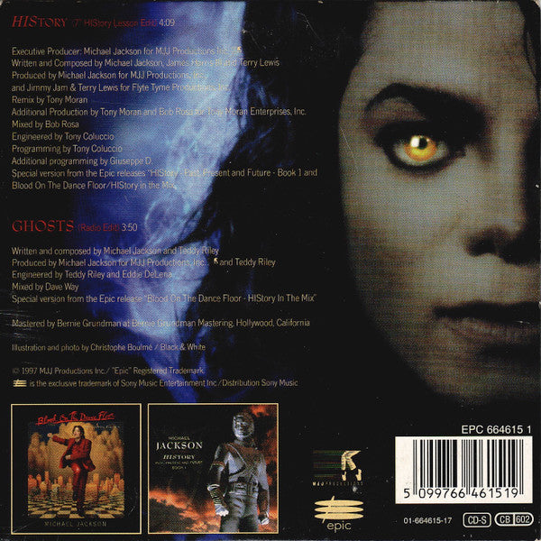 Michael Jackson - HIStory / Ghosts