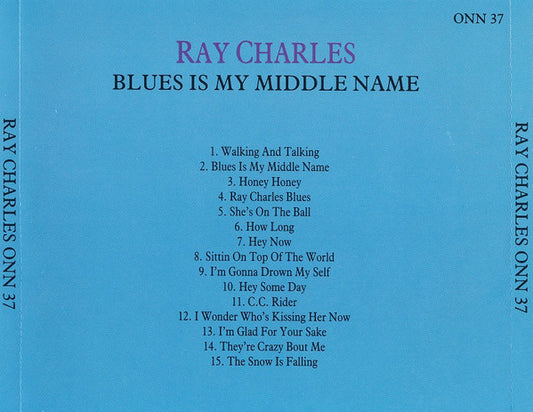 Ray Charles - Blues Is My Middle Name