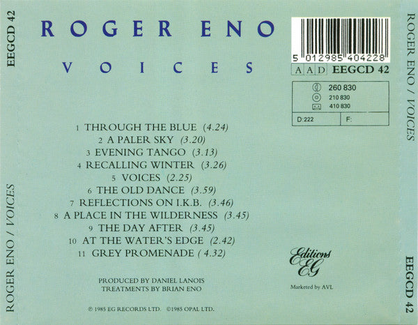 Roger Eno - Voices