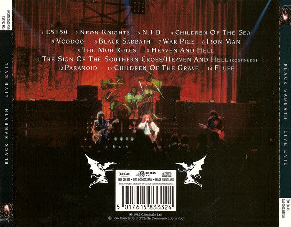 Black Sabbath - Live Evil