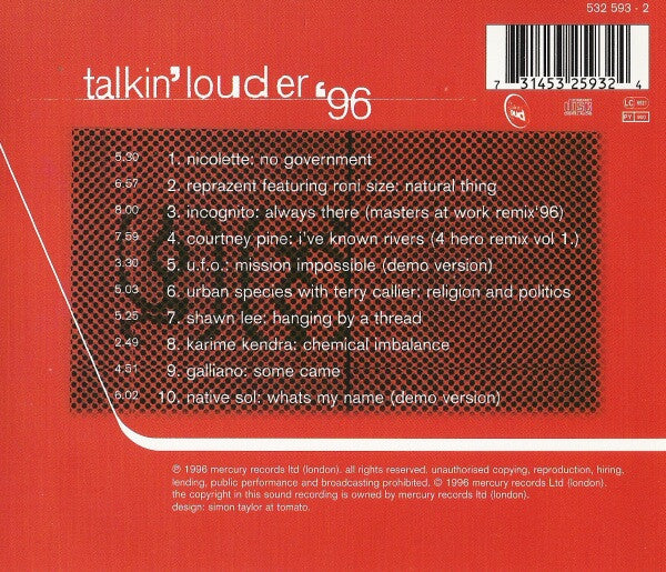 Talkin' Louder '96