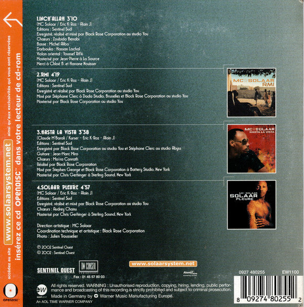 MC Solaar - Inch' Allah