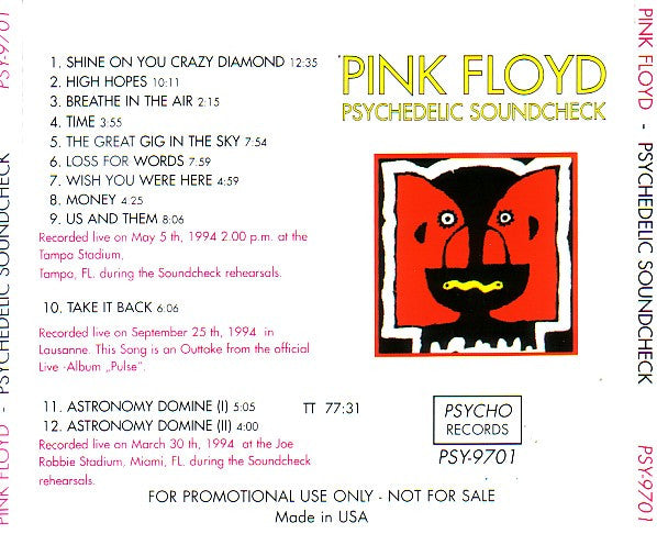 Pink Floyd - Psychedelic Soundcheck