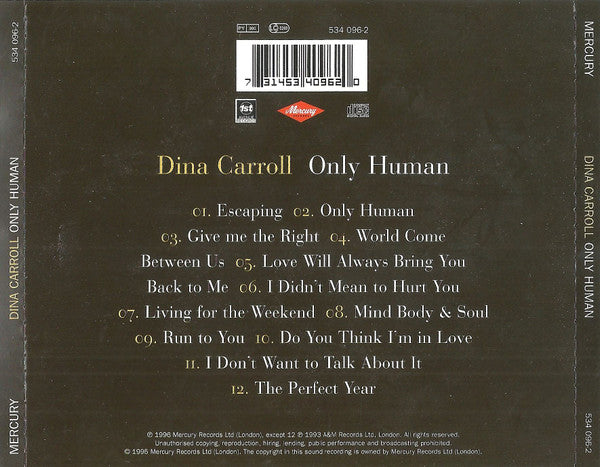 Dina Carroll - Only Human