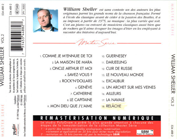 William Sheller - Master Serie Vol. 2