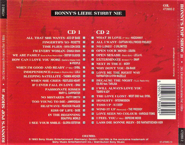 Ronny's Pop Show Vol. 21 - 36 Dranssylvanische Hits