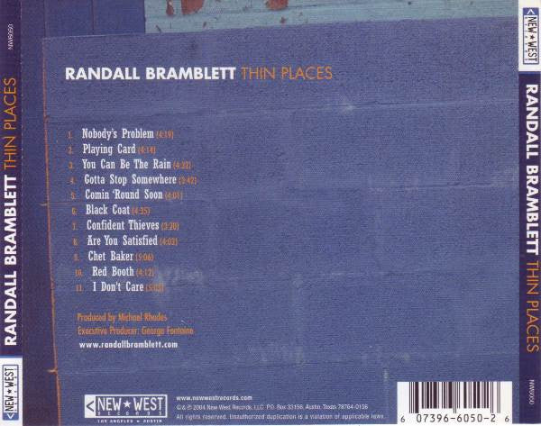 Randall Bramblett - Thin Places