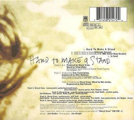 Sheryl Crow - Hard To Make A Stand