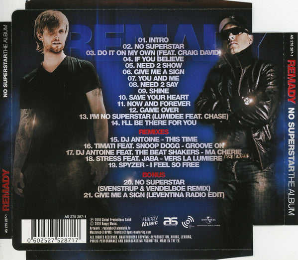 DJ Remady - No Superstar - The Album