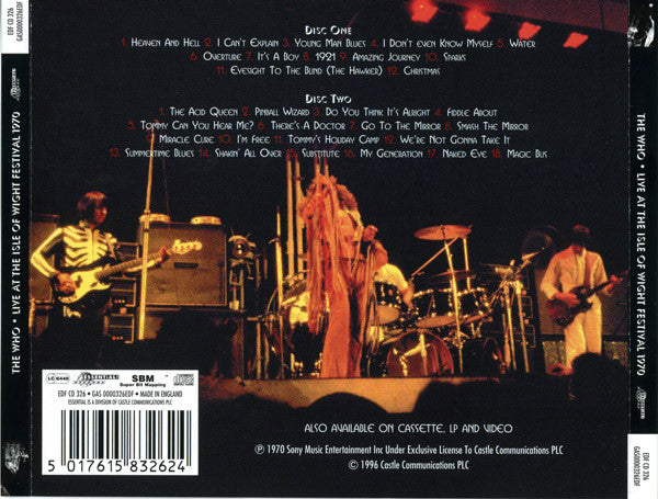 The Who - Live At The Isle Of Wight Festival 1970