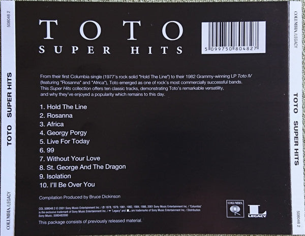 Toto - Super Hits