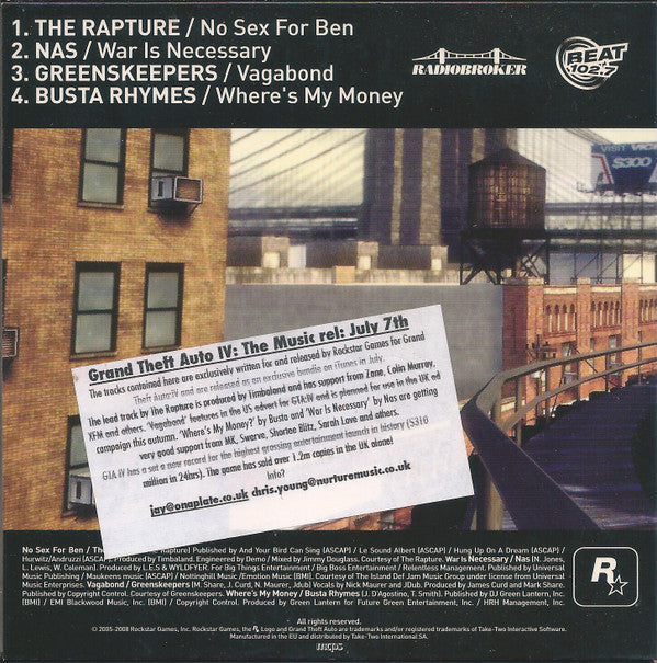 The Music Of Grand Theft Auto IV