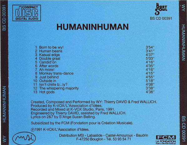 Wy - Humaninhuman