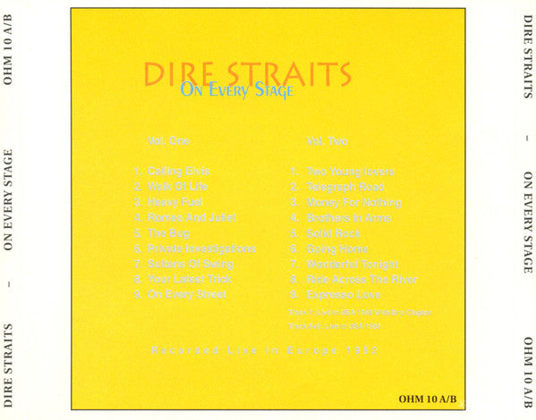 Dire Straits - On Every Stage