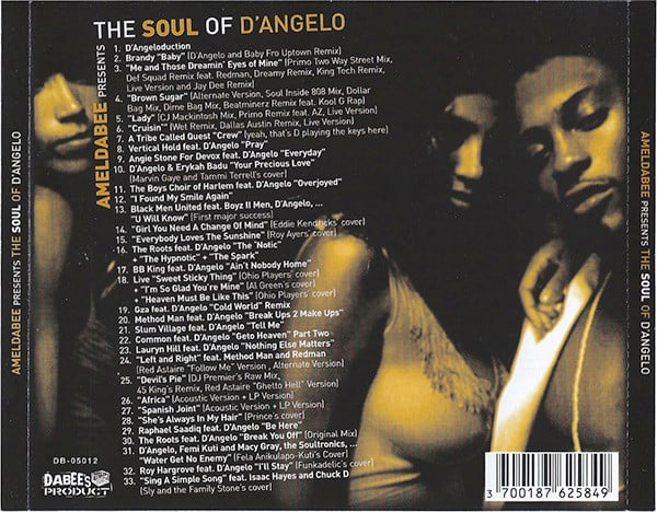 Ameldabee Presents D'Angelo - The Soul Of D'Angelo