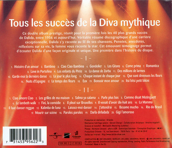 Dalida - 40 Succès En Or