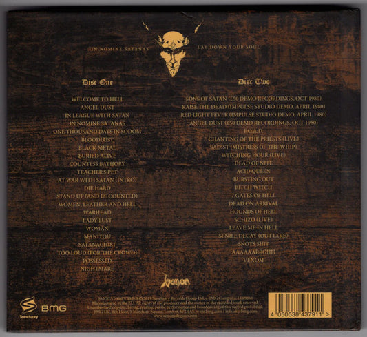 Venom - In Nomine Satanas - The Neat Anthology (40 Years In Sodom)