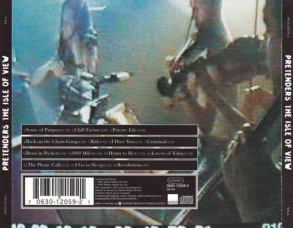 The Pretenders - The Isle Of View