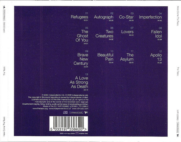 Tears, The - Here Come The Tears
