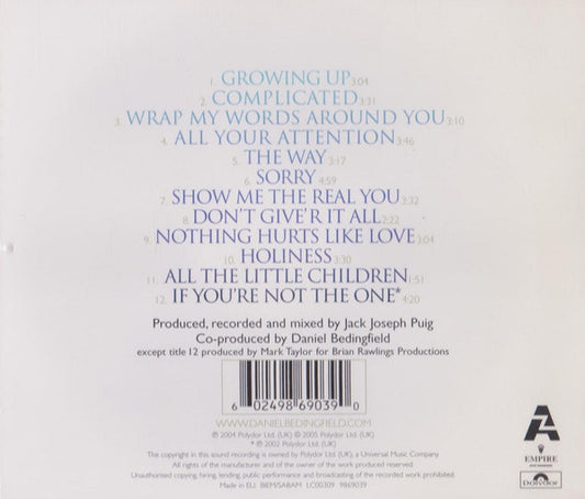 Daniel Bedingfield - Second First Impression
