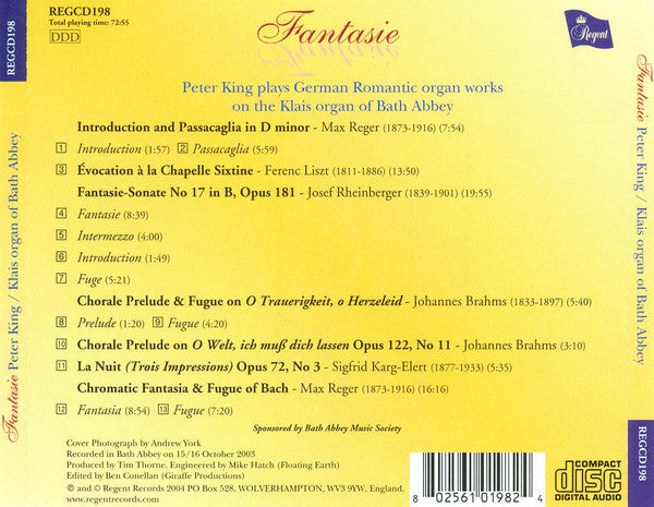 Peter King - Fantasie