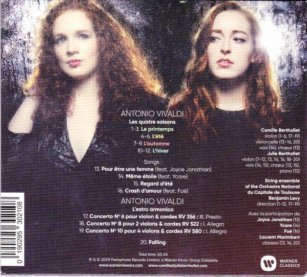 Camille Berthollet & Julie Berthollet - Nos 4 Saisons