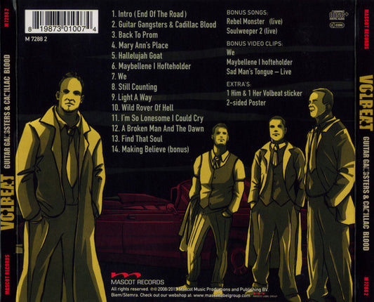 Volbeat - Guitar Gangsters & Cadillac Blood