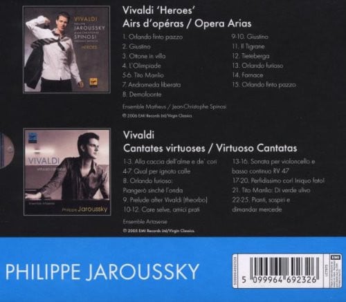 Philippe Jaroussky - Vivaldi Heroes - Opera Arias / Vivaldi Virtuoso Cantatas