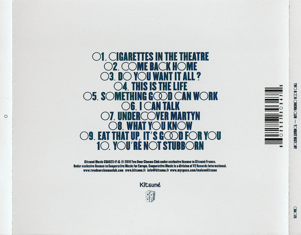 Two Door Cinema Club - Tourist History