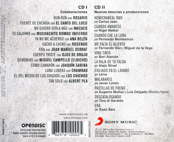 Estopa - X Anniversarivm