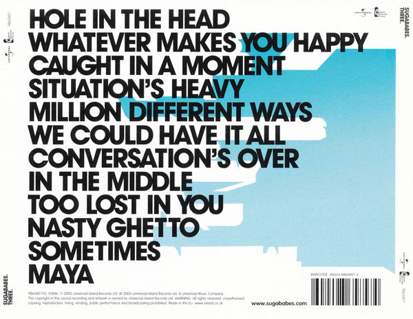 Sugababes - Three