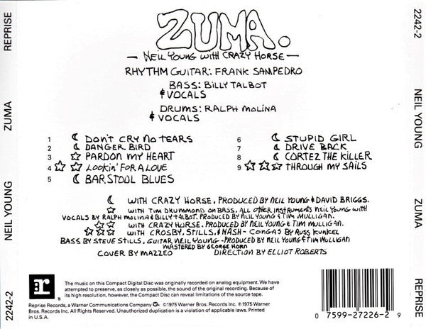 Neil Young With Crazy Horse - Zuma