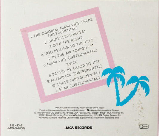 Miami Vice - Music From The Television Series
