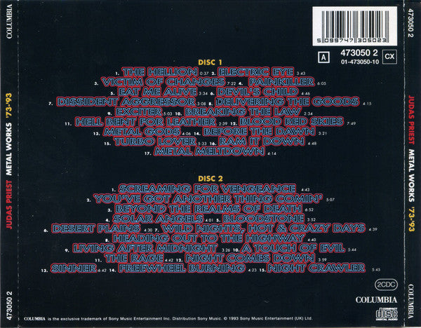 Judas Priest - Metal Works '73-'93