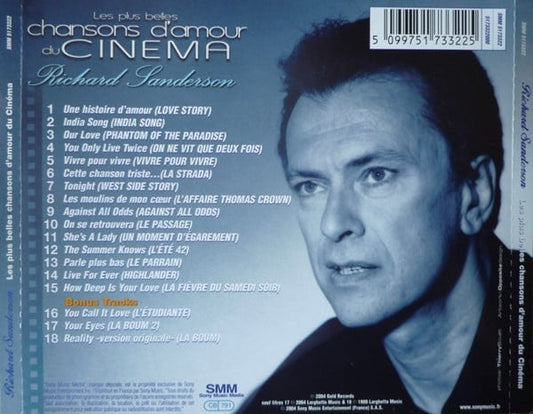 Richard Sanderson - Les Plus Belles Chansons D'amour Du Cinéma