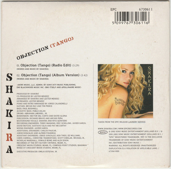 Shakira - Objection (Tango)