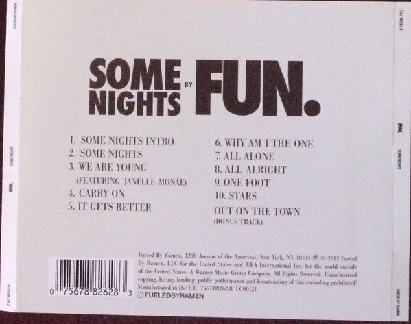 Fun. - Some Nights