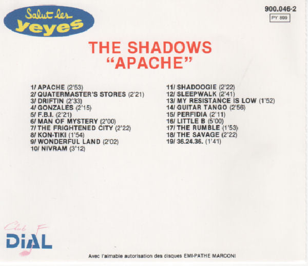 Shadows, The - Dance With The Shadows (Apache)
