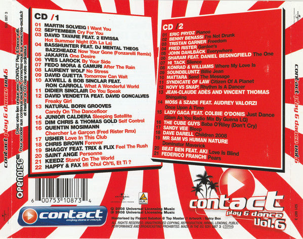 Contact Play & Dance Vol. 6